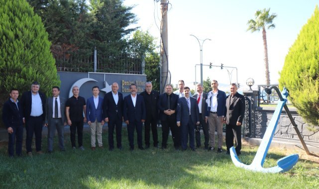 Bartın Ticaret ve Sanayi Odası'ndan İMEAK DTO Aliağa'ya ziyaret