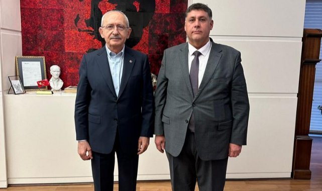 Başkan V. Özkan Kılıçdaroğlu ile bir araya geldi, desteğini dile getirdi
