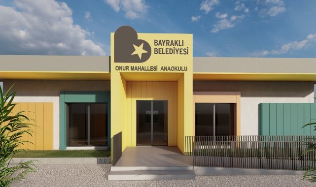 Bayraklı’nın 5. anaokulu Onur Mahallesi’ne…