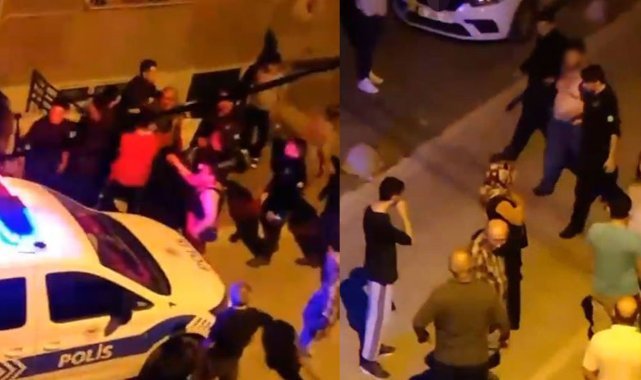 Bayrampaşa’da komşuların terlikli sopalı kavgası
