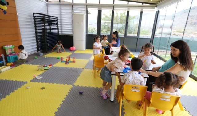 Belevili çocuklar Masal atölyesine kavuştu