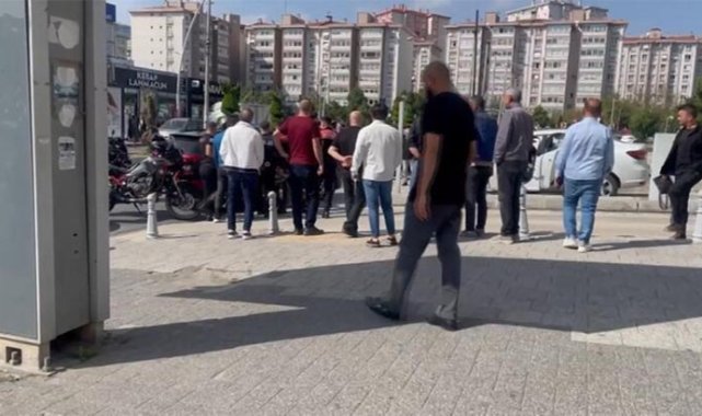 Beylikdüzü'nde otopark kapısı açılmadı diye havaya ateş açtı