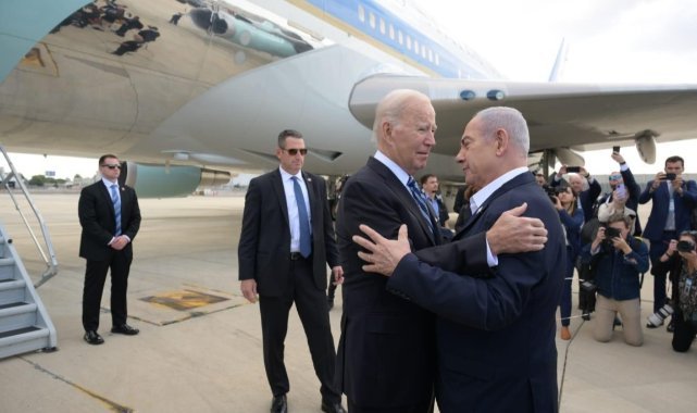 Biden, Netanyahu ile görüştü