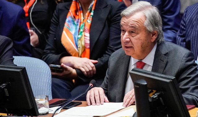 BM Genel Sekreteri Guterres: “Hamas’ın İsrail’e yönelik saldırıları durup dururken başlamadı”
