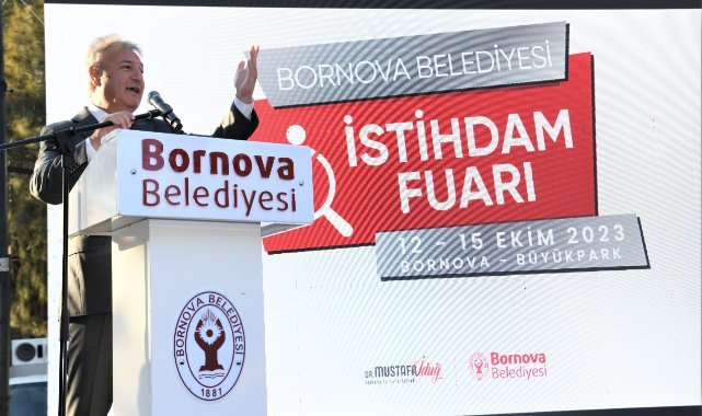 Bornova Belediyesi İstihdam Fuarı açıldı
