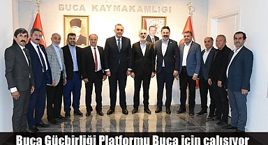 Buca Güçbirliği Platformu Buca için çalışıyor
