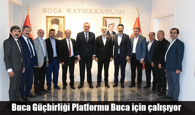 Buca Güçbirliği Platformu Buca için çalışıyor