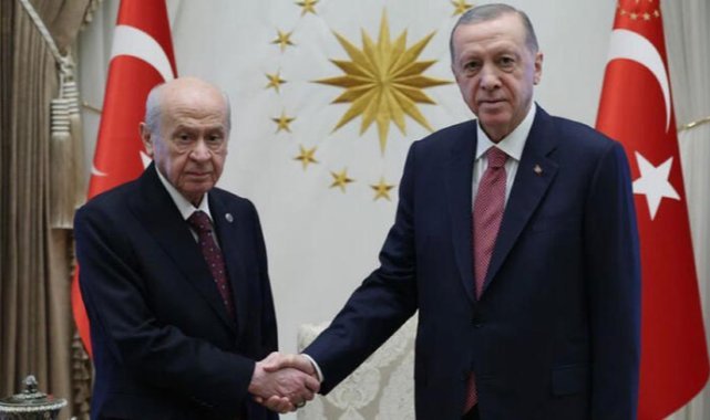 Cumhurbaşkanı Erdoğan, Bahçeli ile görüştü
