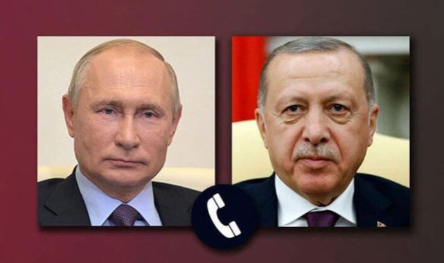 Cumhurbaşkanı Erdoğan, Putin ile telefonda görüştü