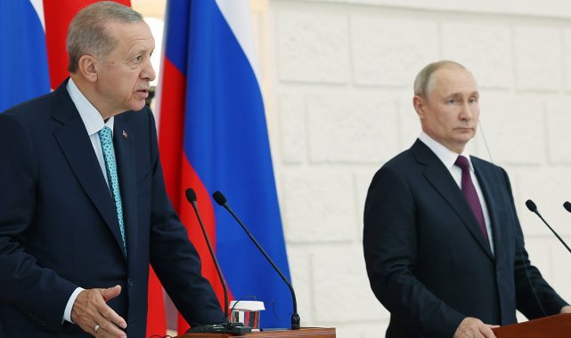 Cumhurbaşkanı Erdoğan, Rusya Devlet Başkanı Putin ile görüştü