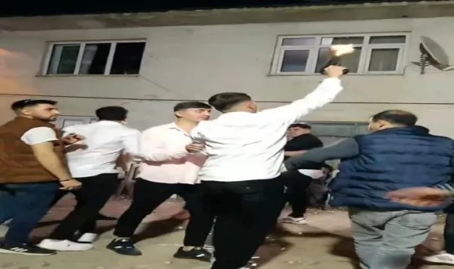 Düğünde havaya ateş açan magandayı arkadaşı uyardı