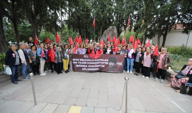 Efes Selçuklu kadınlar Zübeyde hanım'ın huzurunda: Her şey kadınla başlar...