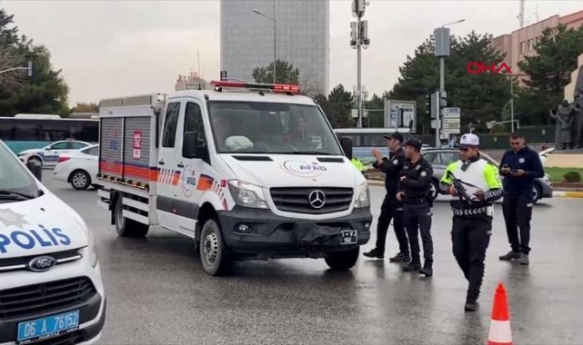 Emniyet Genel Müdürlüğü'ne bombalı saldırı girişimi: 1 terörist kendini patlattı