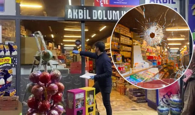 Esenyurt'ta markete silahlı saldırı