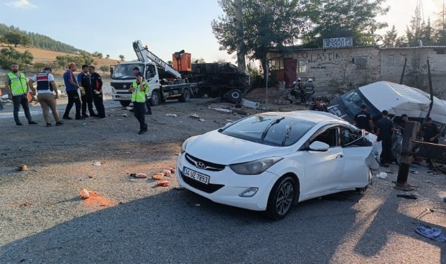Gaziantep’te katliam gibi kaza