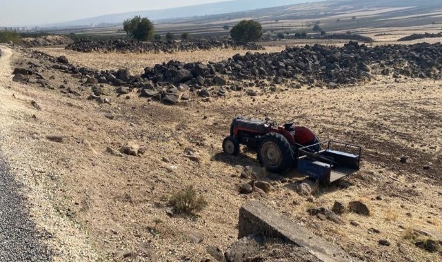 Gaziantep’te traktör kazası