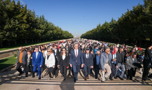 Gaziemirliler 100. yılda Atatürk’ün huzuruna çıktı