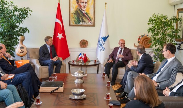 Hollanda Büyükelçisi Wijnands Soyer’i ziyaret etti