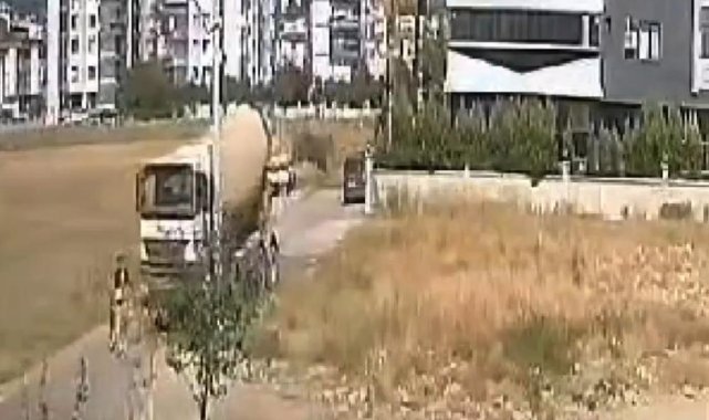 İzmir'de anne ve kızını altına alan beton mikserinin sürücüsü serbest