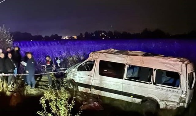 Kahramanmaraş’ta feci kaza
