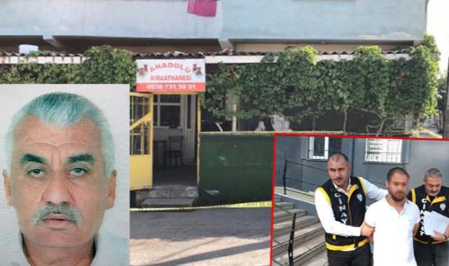 Kahvedeki cinayetin şüphelisi kiracı çıktı
