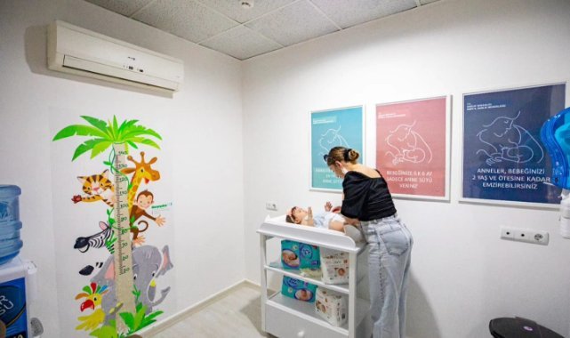Karşıyaka’da bebek bakım odaları yaygınlaşıyor