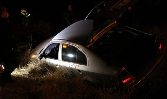 Kayseri&#039;de, şarampole devrilen otomobilin sürücüsü öldü