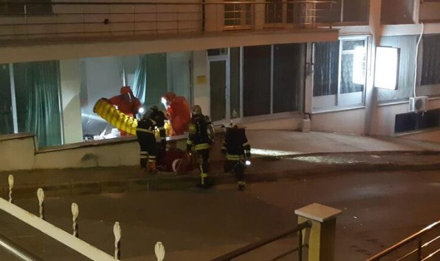 Kocaeli'de kimyasal patlama; ekipler özel kıyafetlerle müdahale etti