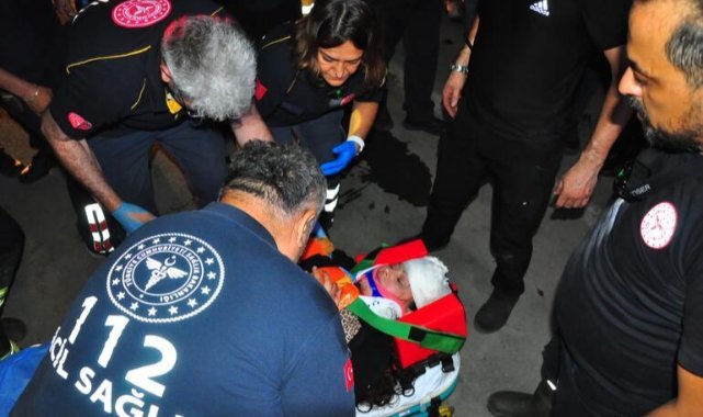 Manisa'da yolcu otobüsü üzüm bağına uçtu