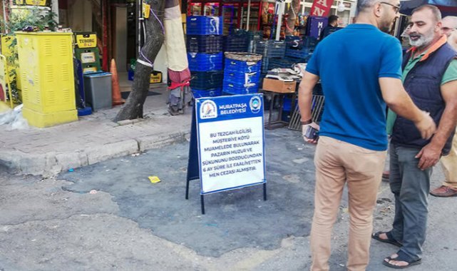 Müşteriyi darbeden pazarcıya 6 ay 'pazar' yasağı