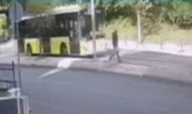 Pendik'te İETT otobüsünün çarptığı yaya yaralandı