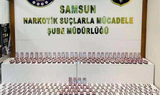 Samsun'da uyuşturucu operasyonu