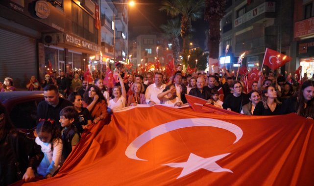 Seferihisar fener alayıyla aydınlandı