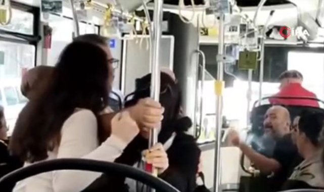 Sultangazi’de otobüste kadına küfür tepkisi: “Ben kadın olarak senden utandım”