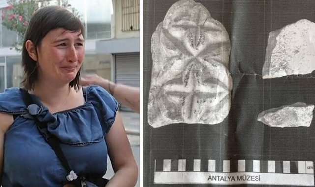 Tarihi taşlar ile havalimanında yakalanan Belçikalı: Sokakta buldum, tarihi eser olduğunu bilmiyordum