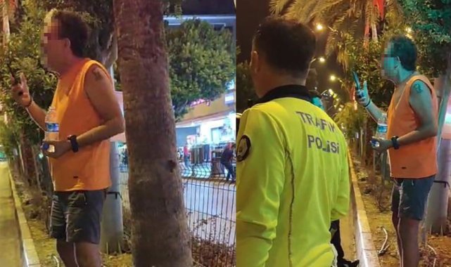 Trafik polislerinin dur ihtarına uymayan alkollü sürücü: “Ben Atatürk’ün askeri, Cumhuriyetin neferi