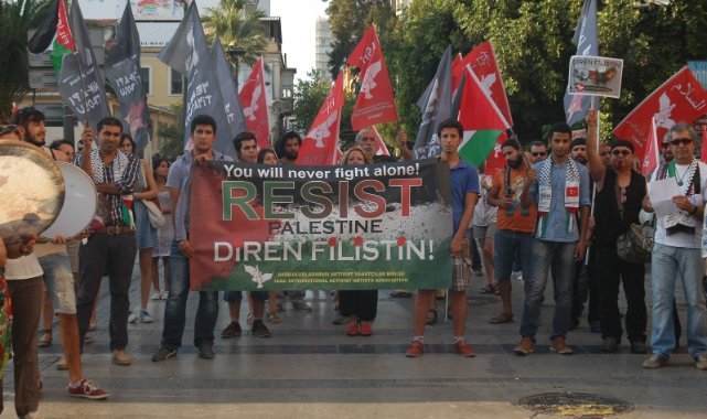 Uluslararası aktivist sanatçılardan Filistin'e destek