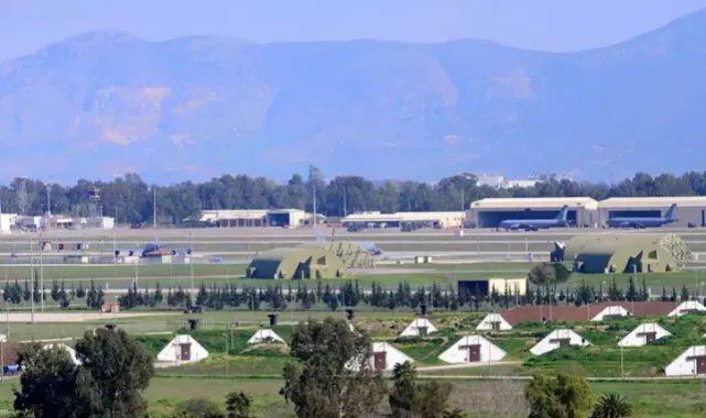 Amerikan bombardıman uçakları, eğitim görevi için İncirlik Hava Üssü'ne geldi
