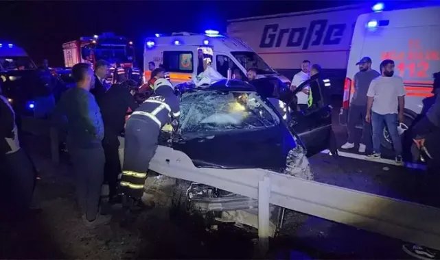 Anadolu Otoyolu'nda zincirleme kaza