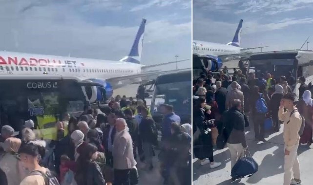 Anadolujet uçağı yolcuların 'bomba' muhabbeti nedeniyle 10 saat sonra kalktı