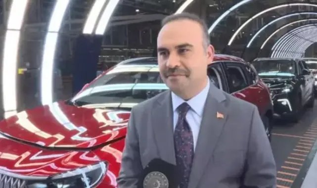 Bakan Kacır: Banttan inen Togg sayısı 10 bini aştı