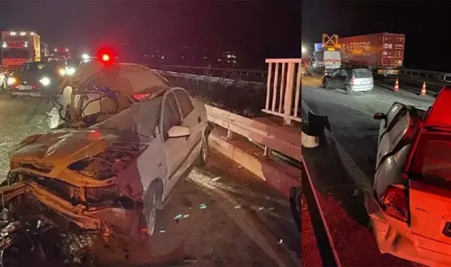 Balıkesir'de zincirleme kaza