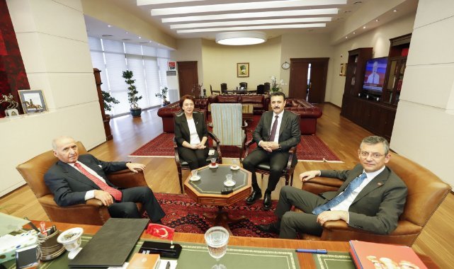 Başkan Kırgöz’den Genel Başkan Özgür Özel’e ziyaret