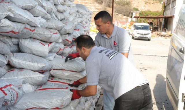 Bayraklı Belediyesinden yakacak desteği