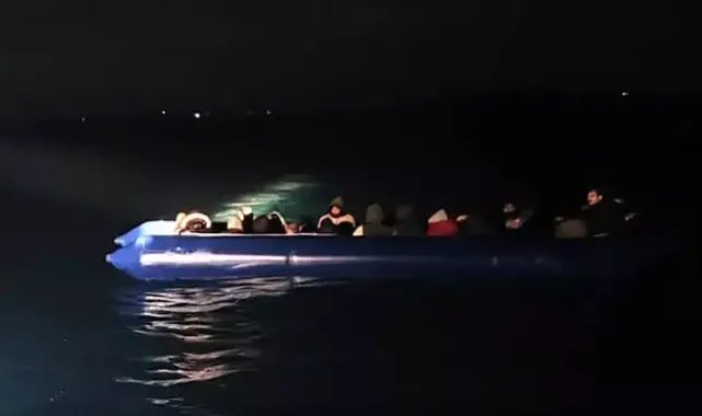 Bodrum'da 57 kaçak göçmen kurtarıldı, 23 kaçak göçmen yakalandı