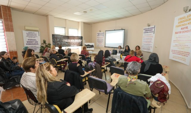 Buca’da şiddete karşı farkındalık yaratıldı