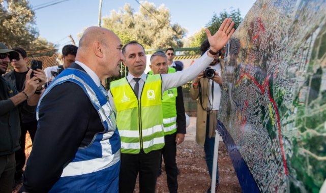 Buca’nın tarihi altyapı projesi devam ediyor
