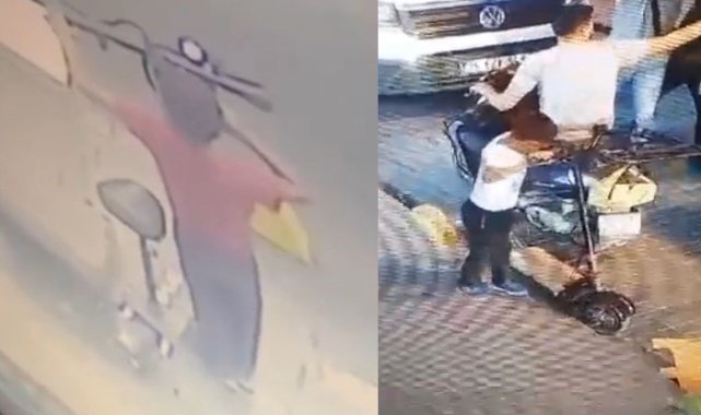 Fatih’te 11 yaşındaki çocuk, gözüne kestirdiği 7 elektrikli scooterı böyle çaldı