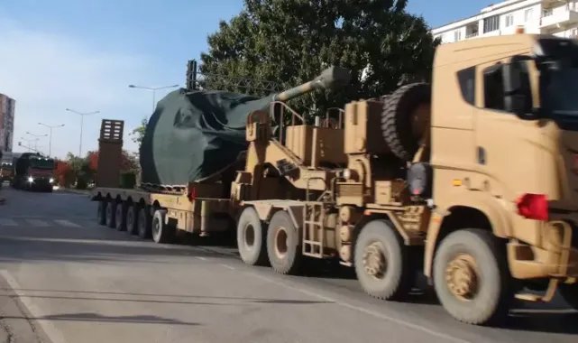 Fırat Kalkanı bölgesine askeri sevkiyat