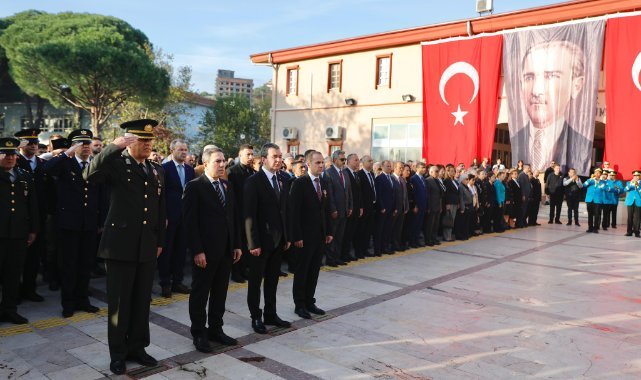 Gazi Mustafa Kemal Atatürk Vefatının 85. yıl dönümünde Bergama'da törenlerle anıldı